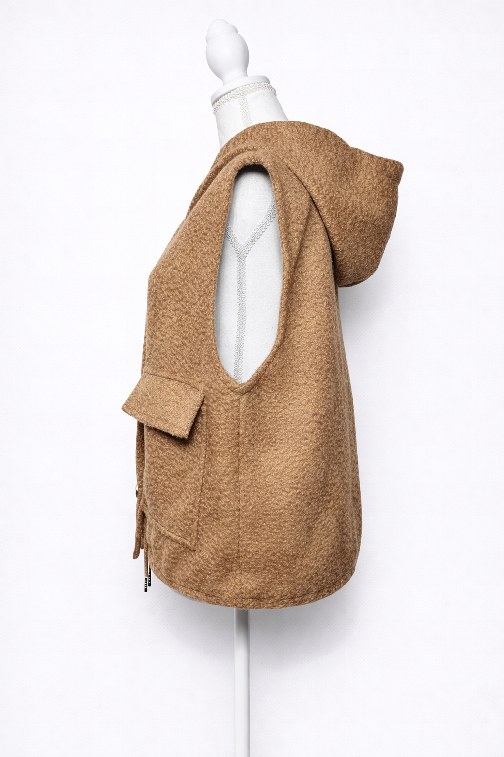 Gilet chic sans manches - FRANCESCA