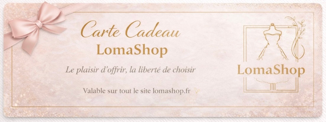 Carte cadeau Lomashop