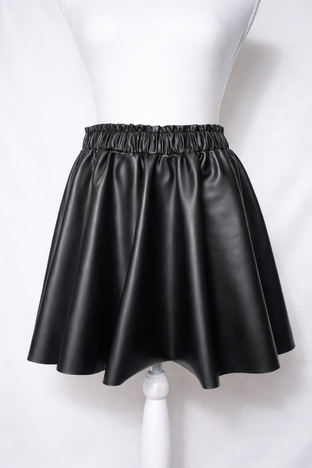 Jupe simili cuir - ALESSIA