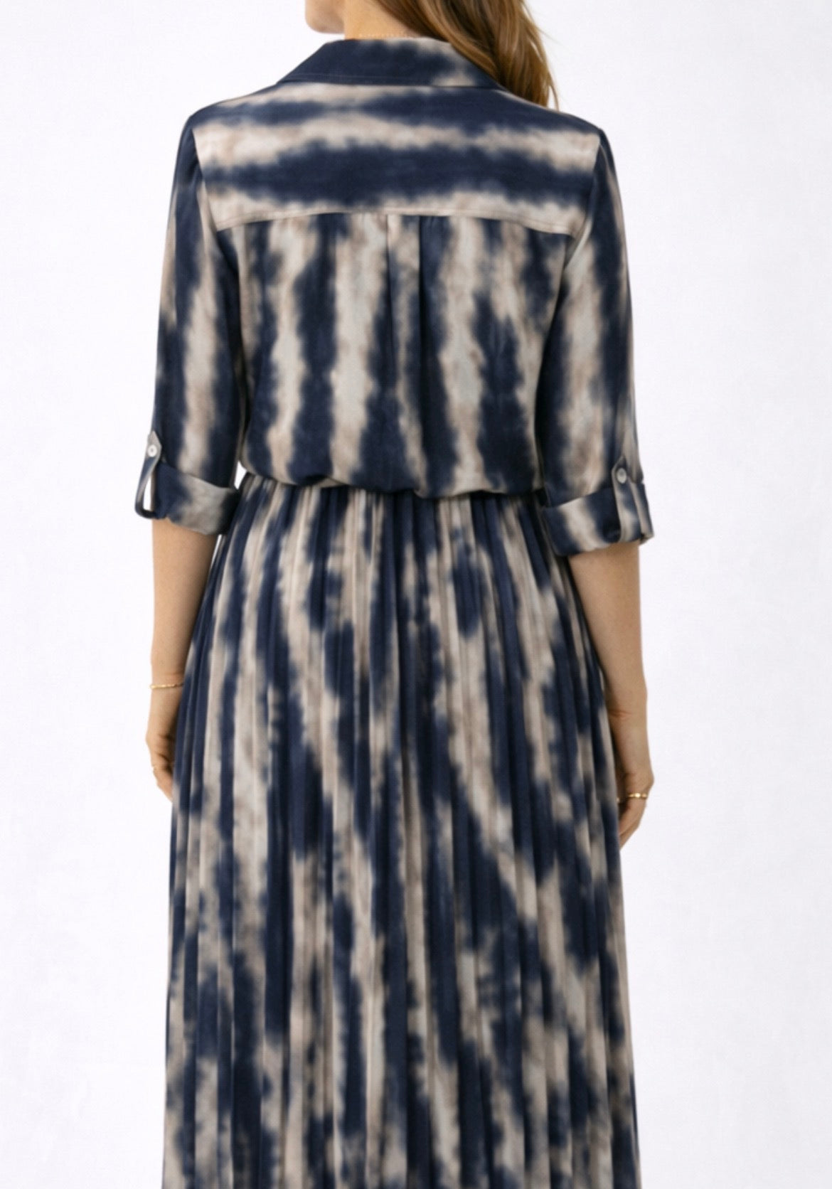Ensemble Plissé Tie & Dye