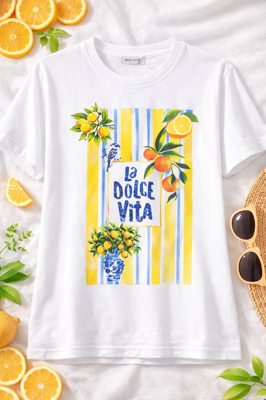🍋 T-shirt La Dolce Vita