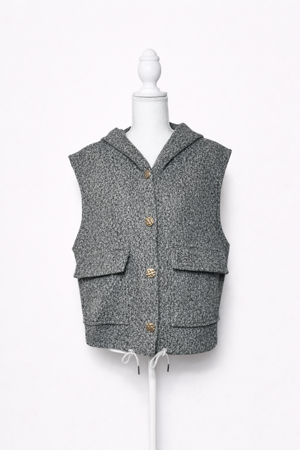 Gilet chic sans manches - FRANCESCA