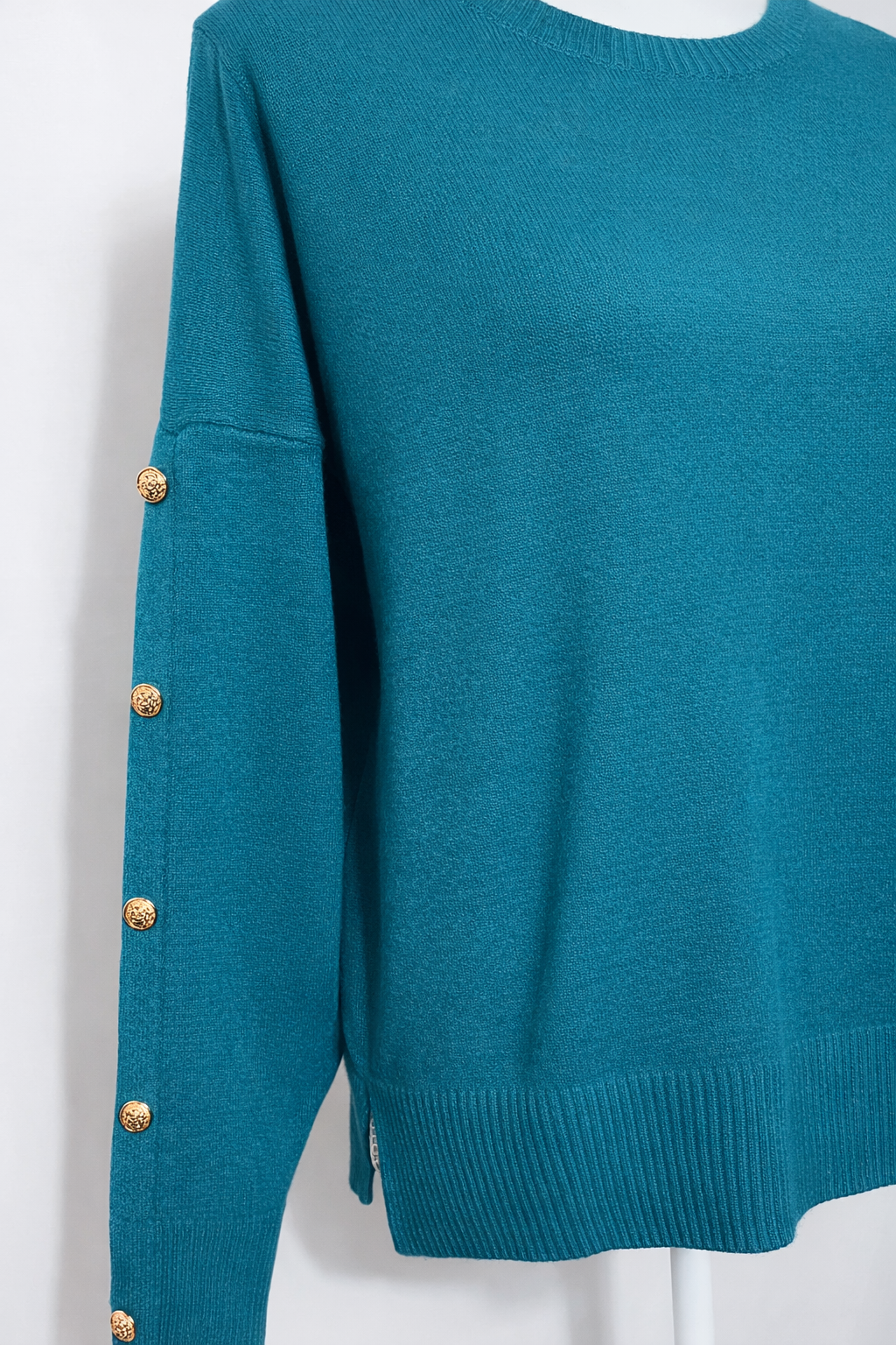 Pull fin à bouton - CHIARA