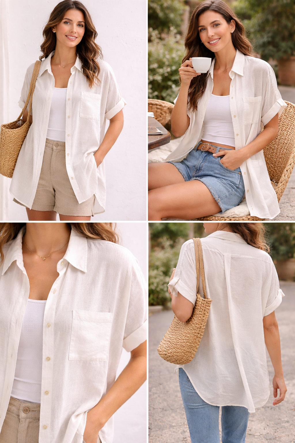 Chemise Oversize Capri