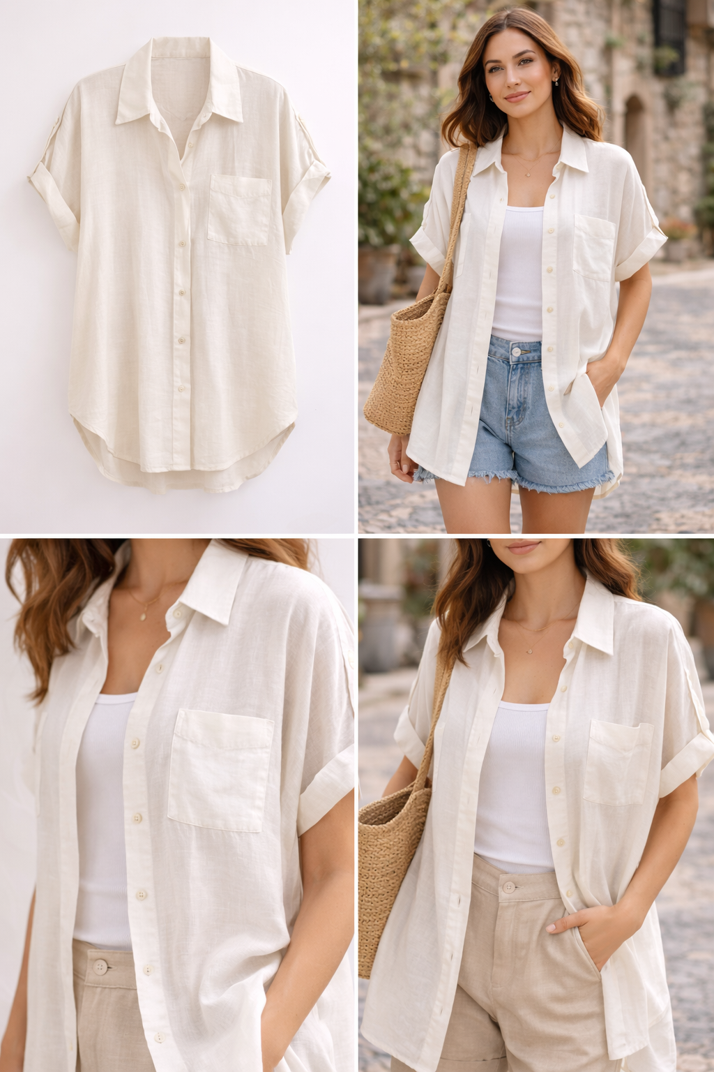 Chemise Oversize Capri