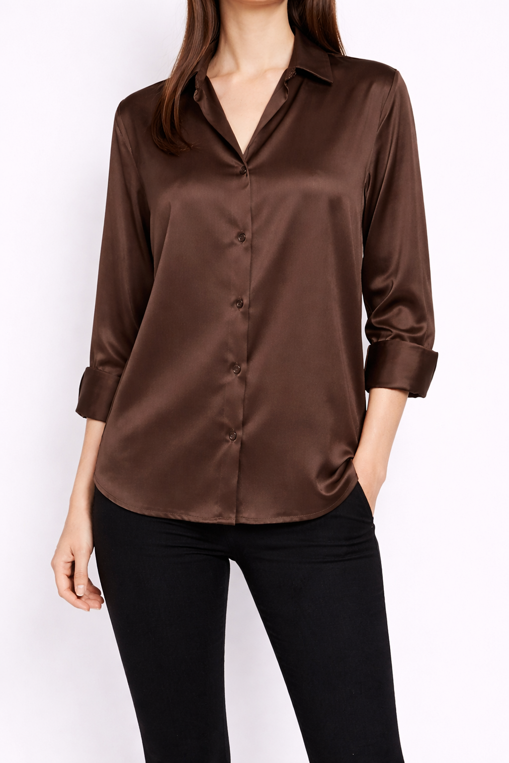 Chemise satin - VALENTINA