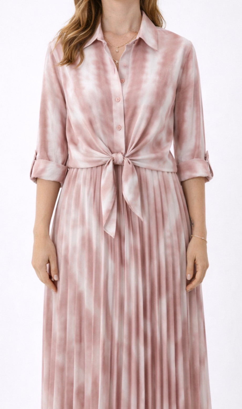 Ensemble Plissé Tie & Dye